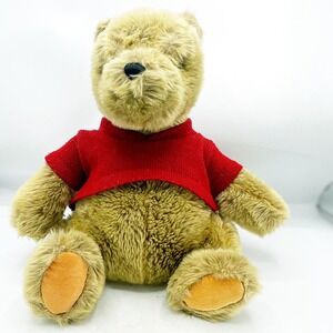 Gund Classic Pooh Plush Winnie the Pooh Red Sweater 14" H